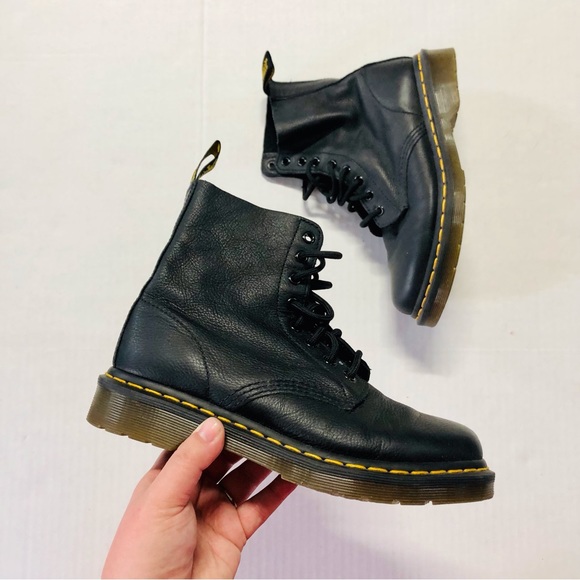 Dr. Martens Lace Up Black Pascal Boots - Picture 6 of 6